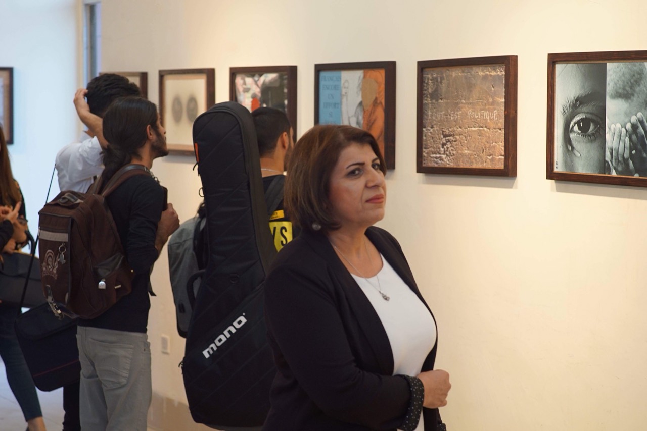 مدينة السليمانية تحتضن اول معرض للفن المعاصر – تصوير: ابراهيم فتاح